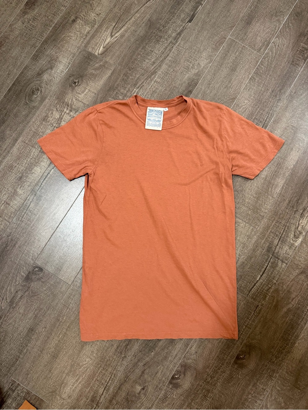 Jungmaven The Basic Tee - unisex small - terracotta